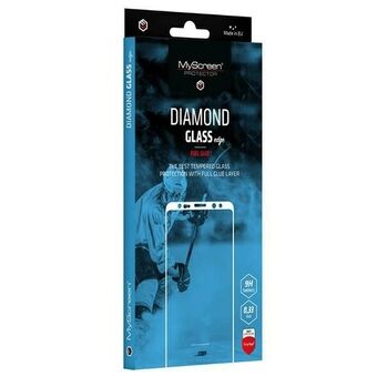 MS Diamond Glass Edge FG Realme 9 Pro+ Volledige Lijm Zwart