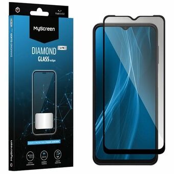 MS Diamond Glass Edge Lite FG Nokia G22 zwart/zwart Volledige lijm