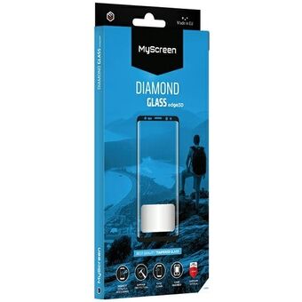 MS Diamond Glass Edge 3D Motorola Moto Edge 40 Pro 5G/Edge 40 zwart/zwart