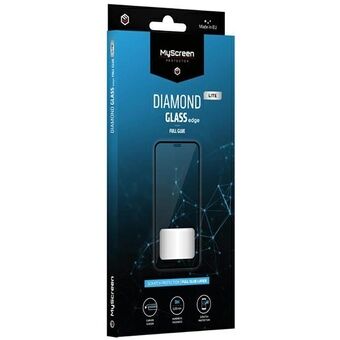 MS Diamond Glass Edge Lite FG Realme 11 zwart/zwart Volledige lijm