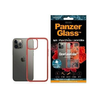 PanzerGlass ClearCase iPhone 12 Pro Max Mandarijnrood AB
