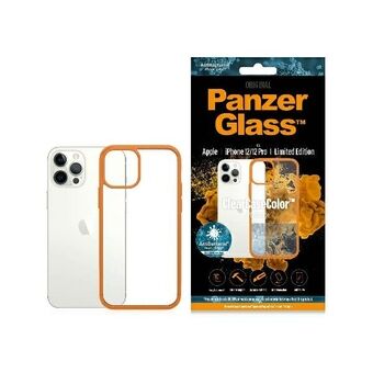 PanzerGlass ClearCase iPhone 12/12 Pro Oranje AB