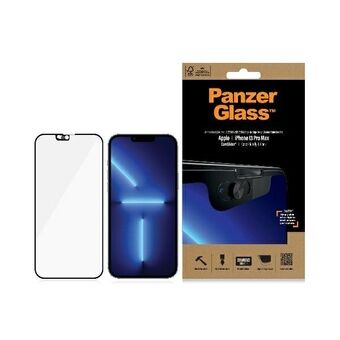 PanzerGlass E2E Microfracture iPhone 13 Pro Max 6.7 "CamSlider Cover Friendly AntiBacterial zwart/zwart 2749