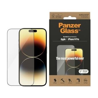 PanzerGlass Ultra-Wide Fit iPhone 14 Pro 6,1" Schermbeveiliging Antibacterieel 2772