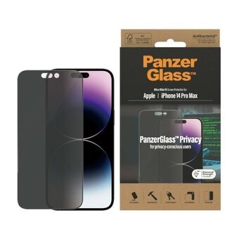 PanzerGlass Ultra-Wide Fit iPhone 14 Pro Max 6,7" Privacy Screen Bescherming Antibacterieel P2774