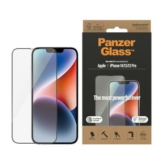 PanzerGlass Ultra-Wide Fit iPhone 14 / 13 Pro / 13 6,1" Schermbescherming Antibacterieel Easy Aligner Inbegrepen 2783