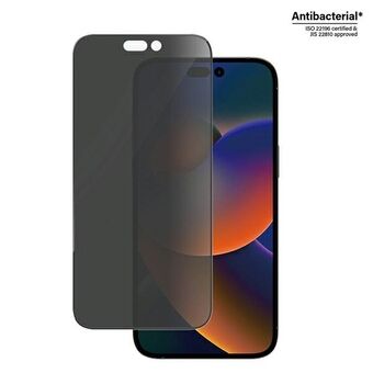 PanzerGlass Ultra-Wide Fit iPhone 14 Pro Max 6,7" Privacy Screen Protection Antibacterieel Gemakkelijke Aligner Inbegrepen P2786
