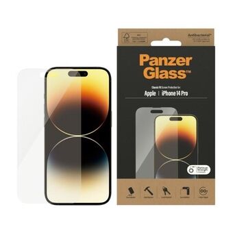 PanzerGlass Classic Fit iPhone 14 Pro 6,1" Schermbescherming Antibacterieel 2768