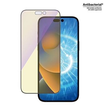 PanzerGlass Ultra-Wide Fit iPhone 14 Pro Max 6,7" Screen Protector Antibacteriële Easy Aligner Inbegrepen Anti-Blauw Licht 2794