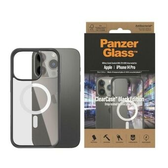 PanzerGlass ClearCase MagSafe iPhone 14 Pro 6,1" Antibacterieel zwart 0414
