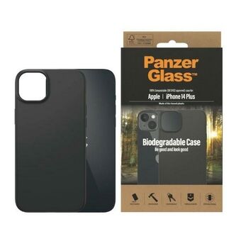 PanzerGlass biologisch afbreekbaar hoesje iPhone 14 Plus 6.7" zwart/zwart 0419