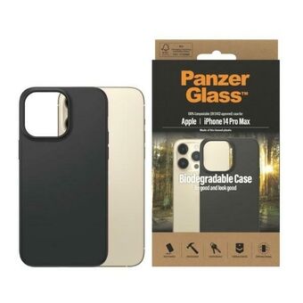 PanzerGlass biologisch afbreekbaar hoesje iPhone 14 Pro Max 6.7" zwart / zwart 0420