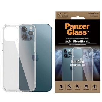 PanzerGlass ClearCase voor iPhone 12 Pro Max, antibacterieel, militaire kwaliteit, helder 0425.