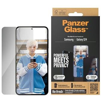 PanzerGlass Ultra-Wide Fit Sam S24 S921 Privacy Screen Protection Easy Aligner Inbegrepen P7350