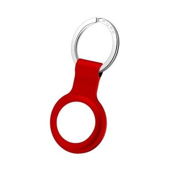 Puro ICON Case AirTag siliconen rood/rood ATICON1RED sleutelhanger