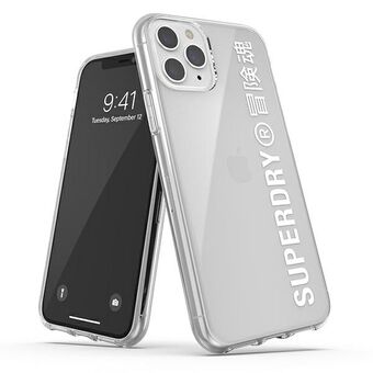 SuperDry Snap iPhone 11 Pro Max Clear Case wit / wit 41580