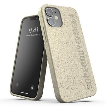 SuperDry Snap iPhone 12 mini composteerbaar hoesje zand / zand 42623