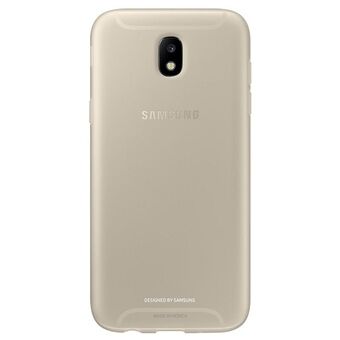 Hoesje Samsung EF-AJ530TF J5 2017 Goud / Goud Jelly Cover