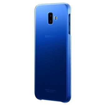 Hoesje Samsung EF-AJ610CL J6 Plus 2018 J610 blauw/blauw gradatie cover
