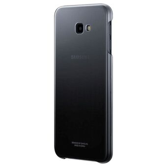 Hoesje Samsung EF-AJ415CB J4 Plus 2018 J415 zwart / zwart Gradation Cover