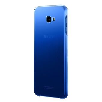 Hoesje Samsung EF-AJ415CL J4 Plus 2018 J415 blauw / blauwe gradatie cover