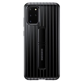 Case Samsung EF-RG985CB S20 + G985 zwart/zwart beschermende staande cover