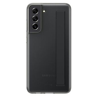 Hoesje Samsung EF-XG990CBEGWW S21 FE 5G G990 zwart/zwart Alcantara Cover