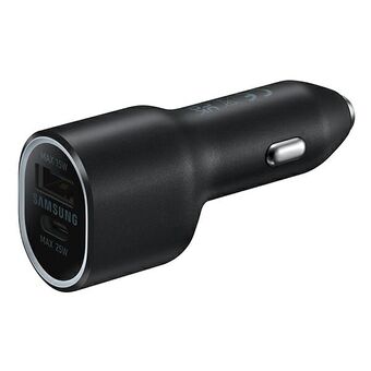Zelf opladen. Samsung EP-L4020NBEGEU USB-C / USB-A 40W Snel opladen zwart / zwart