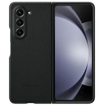 Etui Samsung EF-VF946PBEGWW Z Fold5 F946 zwart/zwart Eco-lederen hoesje