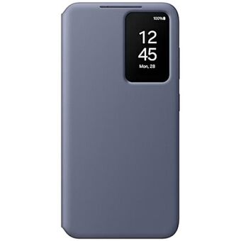 Etui Samsung EF-ZS921CVEGWW S24 S921 paars/violet Smart View Wallet Case.