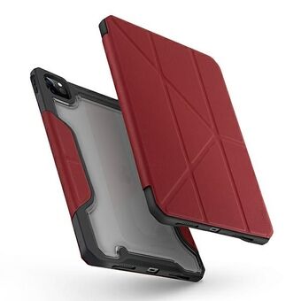 UNIQ-hoes voor Trexa iPad Pro 11 "2021/2020 Antimicrobieel rood / rood
