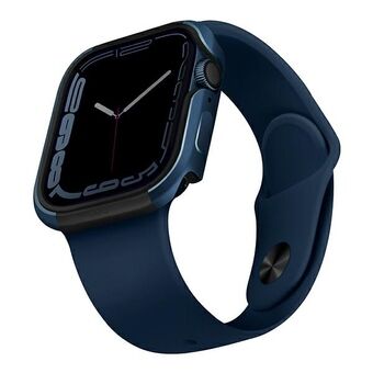 UNIQ-hoes voor Valencia Apple Watch Series 4/5/6/7 / SE 45 / 44 mm. blauw / blauw