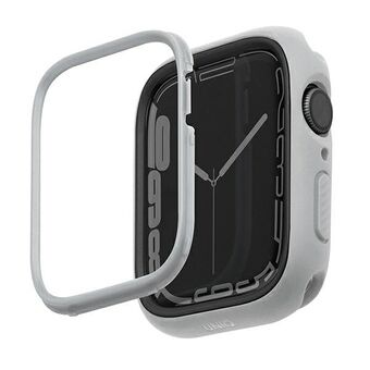 UNIQ hoesje Moduo voor Apple Watch Series 4/5/6/7/8/9/SE/SE2 44/45mm krijt grijs/chalk-grijs