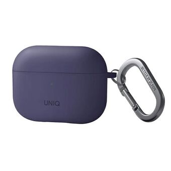 UNIQ case Nexo AirPods Pro 2 gen + Earhooks Silicone paars/vijg paars