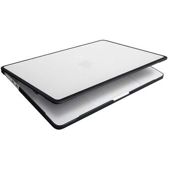 UNIQ hoesje Venture MacBook Air 13" (2018-2022) zwart/nachtzwart