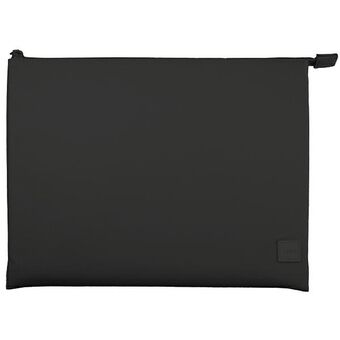 UNIQ Lyon laptop sleeve 14" zwart/middernacht zwart Waterdichte RPET