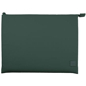UNIQ Lyon laptop sleeve 14" groen/bosgroen Waterdichte RPET