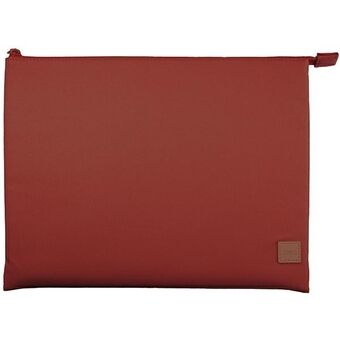 UNIQ Lyon laptop Sleeve 14" rood/steenrood Waterproof RPET
