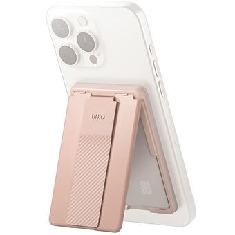 UNIQ Heldro ID magnetische portemonnee met standaard en bandje roze/blush pink