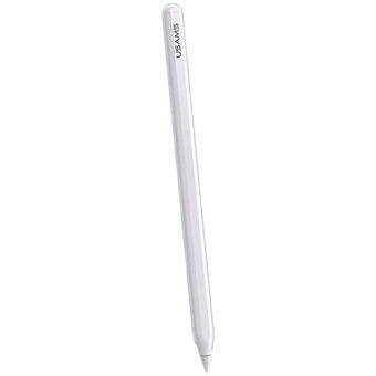 USAMS Active Touch Sensitive Pen magnetische stylus wit/wit ZB254DRB01 (US-ZB254)