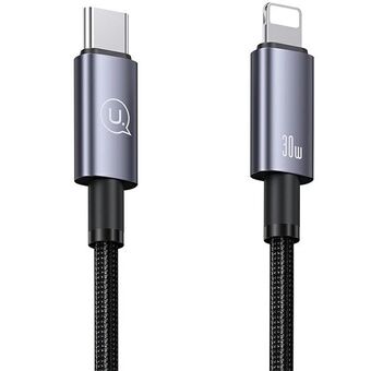 USAMS-kabel USB-C naar Lightning 30W 0,25m snel opladen van staal/tarnish SJ679USB01 (US-SJ679)