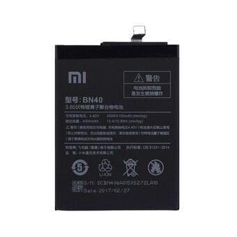 Xiaomi batterij BN40 Redmi Pro 4 bulk 4000 mAh