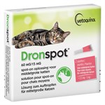 Dronspot Spot-On Ontworming voor Kat 2,5 –5 kg – Eenvoudige behandeling zonder tabletten