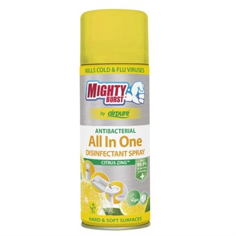 AirPure Mighty Burst All In One Desinfecterende Spray - Citus Zing - 450 ml