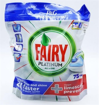 Fairy Platinum All in One Vaatwasmiddel - 75 st.