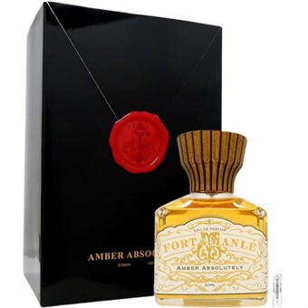 Fort & Manle Amber Absolutely (2022) - Eau de Parfum - Geurmonster - 2 ml