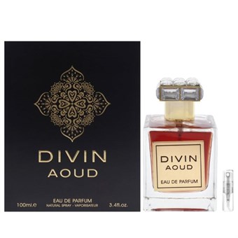 Fragrance World Divin Aoud - Eau de Parfum - Geurmonster - 2 ml
