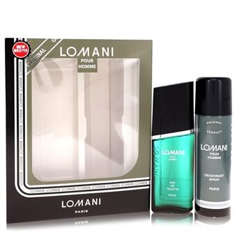 Lomani by Lomani - Gift Set -- 3.4 oz Eau De Toilette Spray + 6.7 oz Deodorant Spray - voor mannen