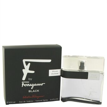 F Black van Salvatore Ferragamo - Eau De Toilette Spray 100 ml - voor mannen