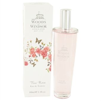 True Rose by Woods of Windsor - Eau De Toilette Spray 100 ml - voor vrouwen